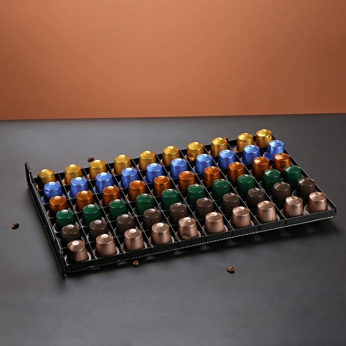 Capsule Houder met Lade - Nespresso Koffie Pad en Cups Houder - 60 stuks