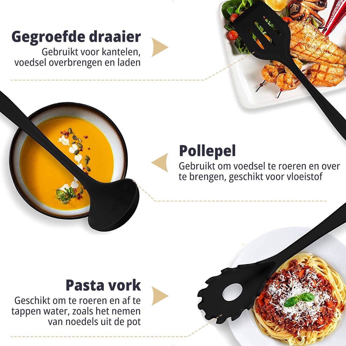 MK - Kookgerei - Keukengerei - 33 delige set
