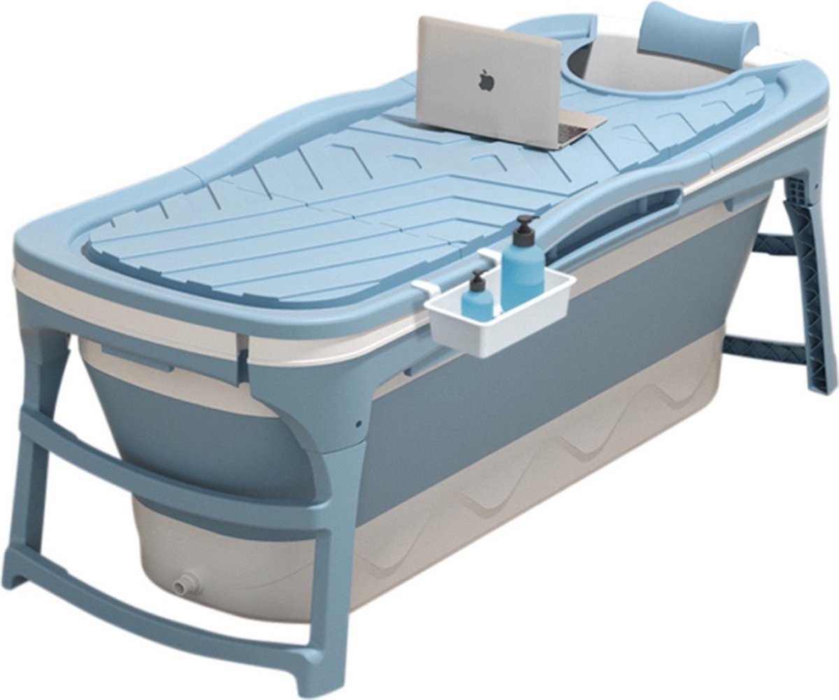 Opvouwbaar Zitbad - Sophie - Opvouwbaar bad - Zitbad - Ligbad - Bath Bucket - 143 cm - Blauw