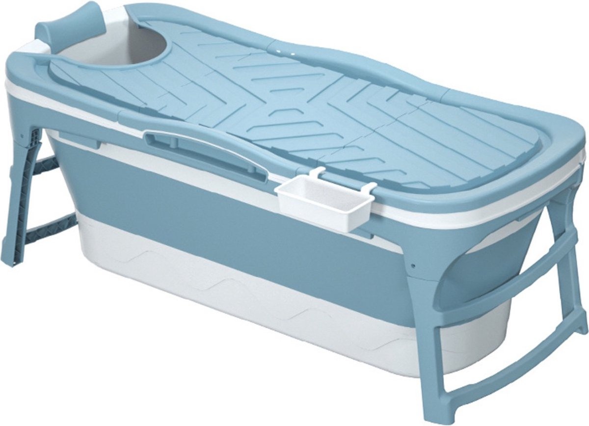 Opvouwbaar Zitbad - Sophie - Opvouwbaar bad - Zitbad - Ligbad - Bath Bucket - 143 cm - Blauw