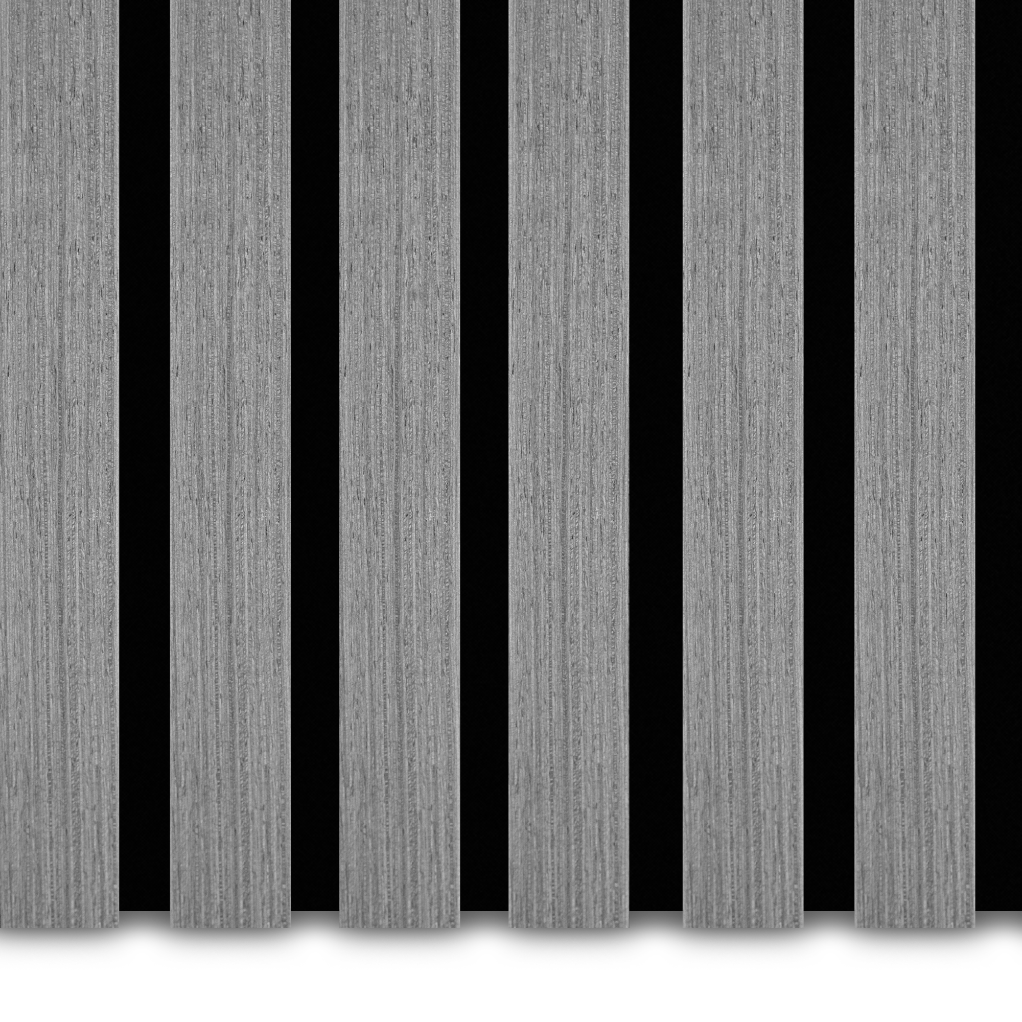 Akupanel – Eiken grijs – 3 zijdig fineer – Sample