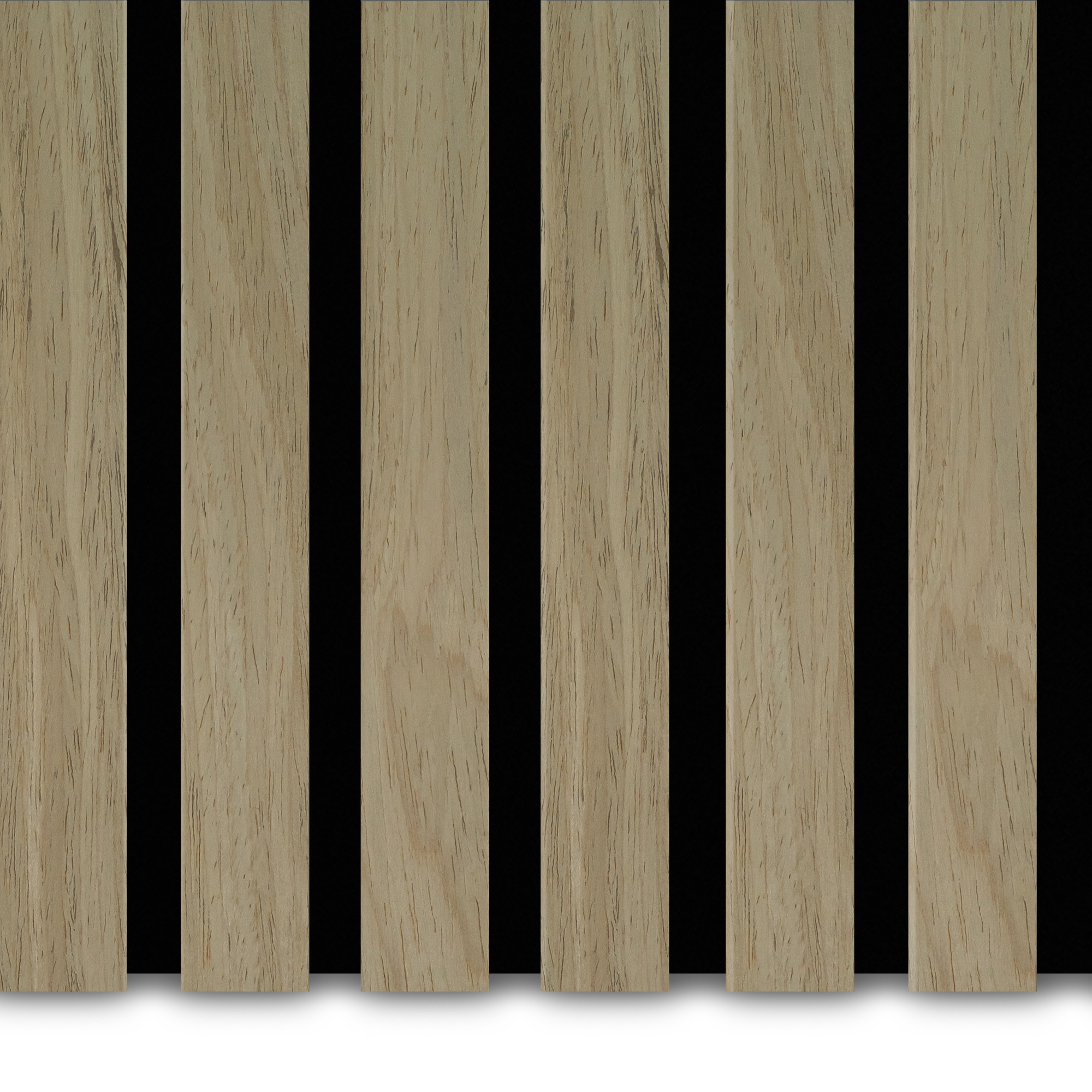Akupanel – Eiken naturel – 3 zijdig fineer – Sample