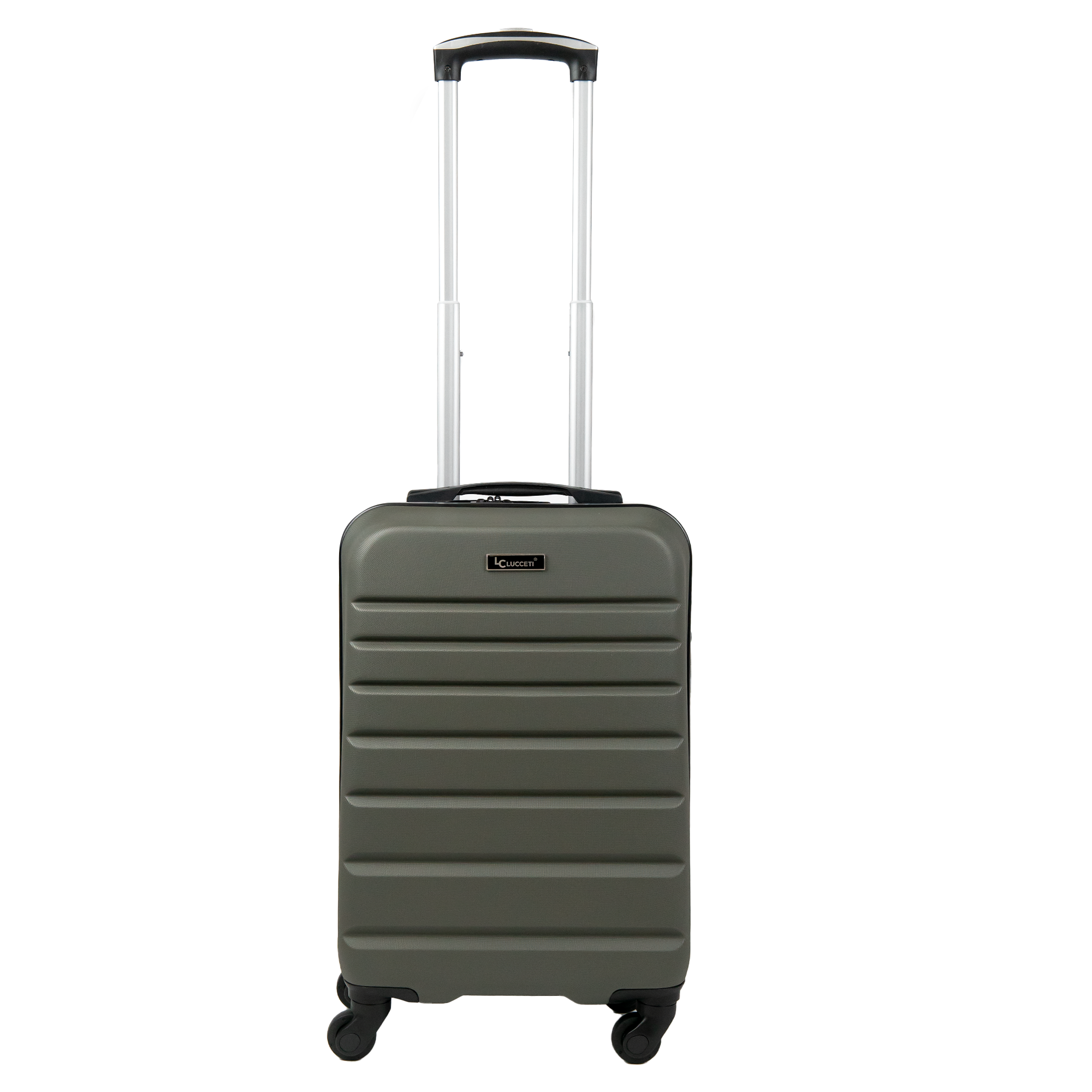 Handbagagekoffer - TSA slot - Reiskoffer - Anti-diefstal - 35 L - 54 x 34 x 20 cm - Groen