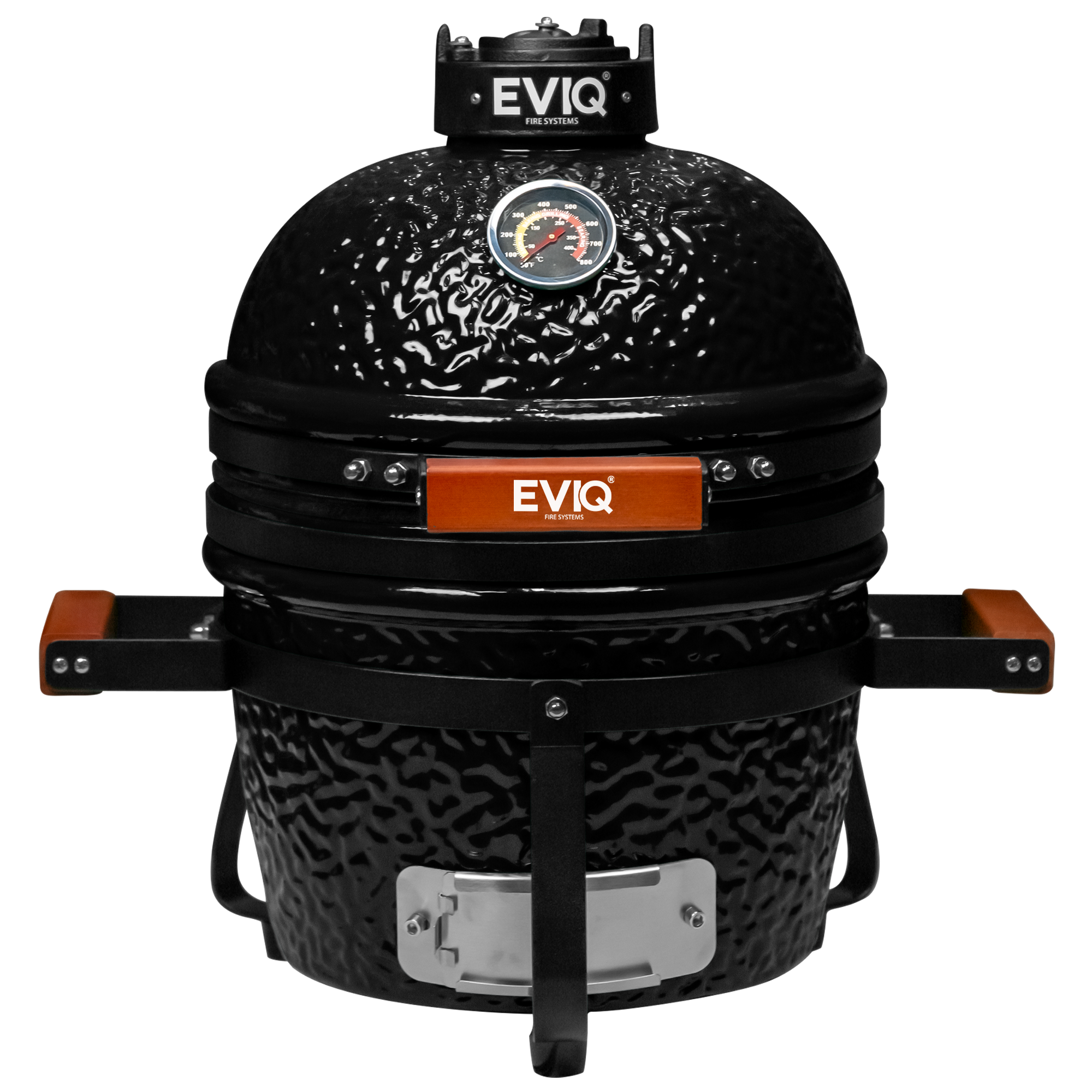 BBQ - Kamado - 13" - Grillmaster - Houtskoolbarbecue – Keramisch - Zwart