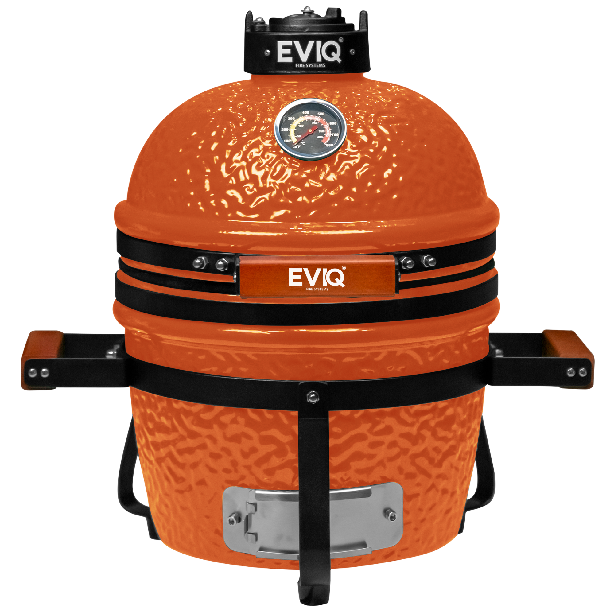 BBQ - Kamado - 13" - Grillmaster - Houtskoolbarbecue – Keramisch - Oranje