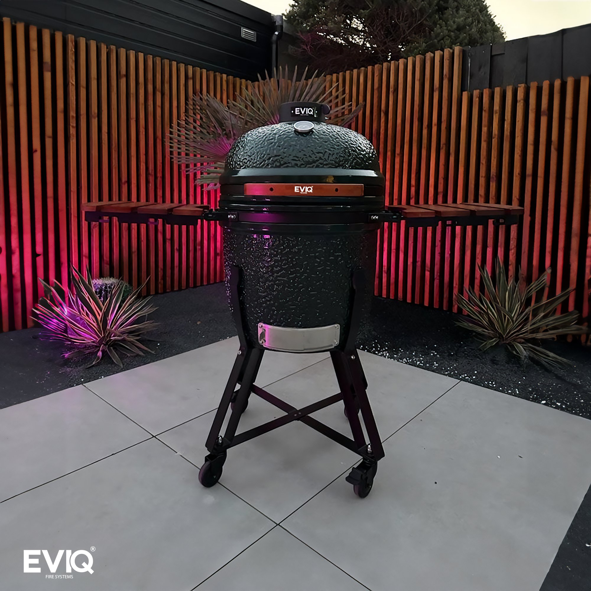 BBQ - Kamado - 21" - Grillmaster - Houtskoolbarbecue - Keramisch - Zwart