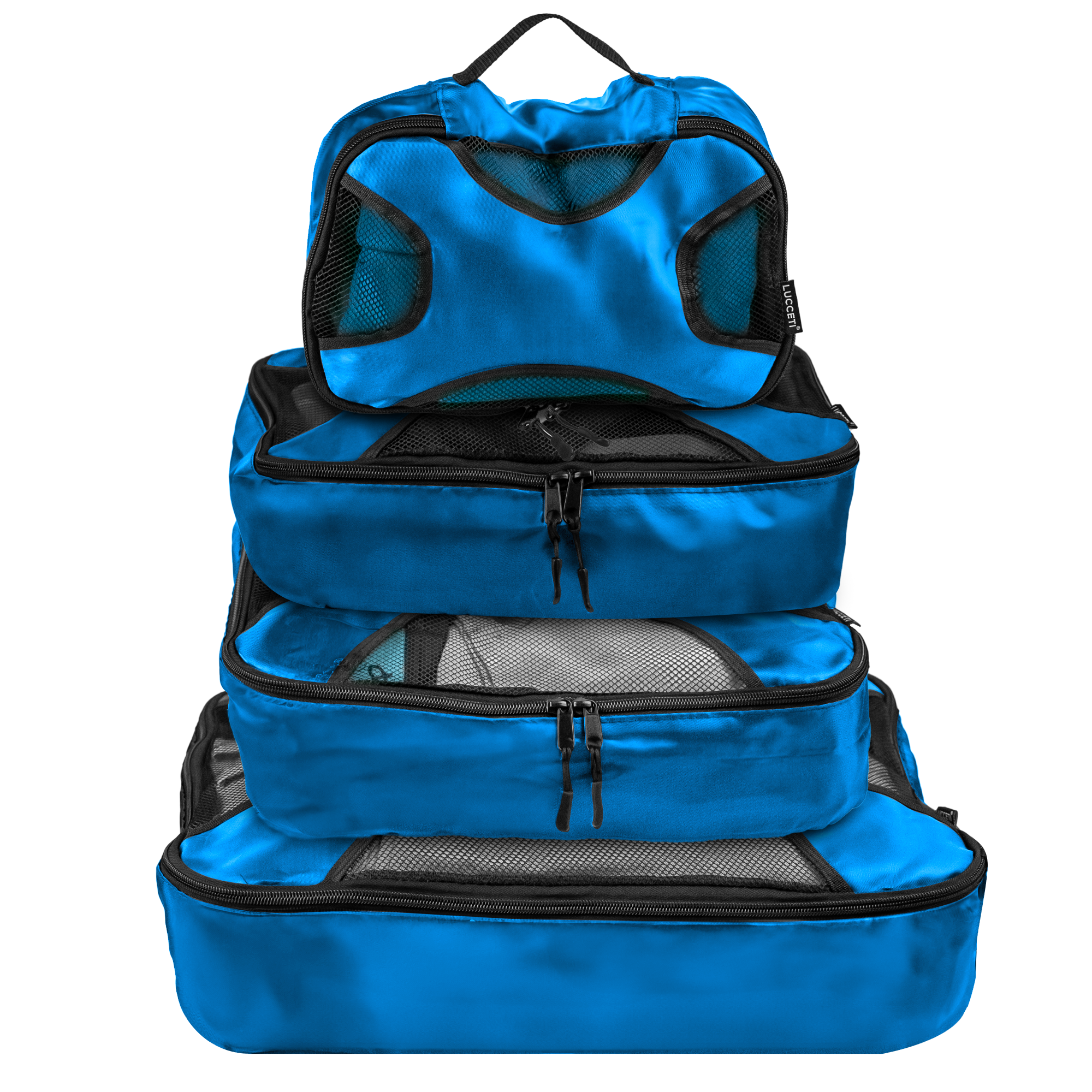 Packing Cubes - Koffer Organizer Set - 4 Delige Set - Voor Koffer en Backpack - Roze