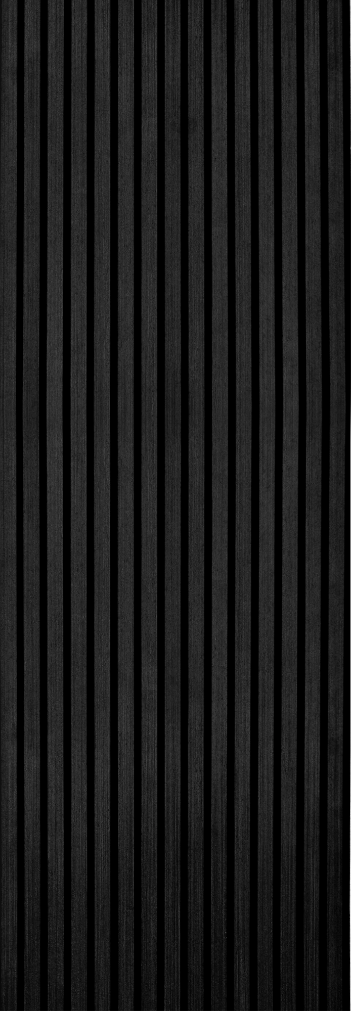Akupanel - Eiken Zwart - 270 x 60 cm - Lattenwand - Akoestische wandpanelen