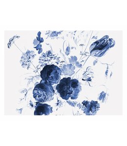 Fotobehang Royal Blue Flowers 1