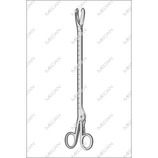 Foreign body forceps 30 cm voor geboortekanaal