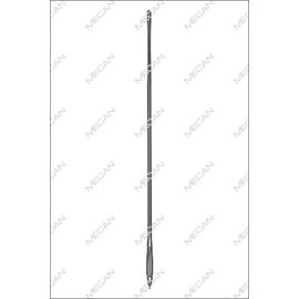 Knopsonde 115mm 2mm, met oog