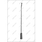 Tandenrasp magnetisch zonder inzet  610mm nr.6 gehoekt