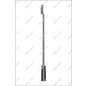 Tandenrasp magnetisch zonder inzet   330mm nr.4 recht