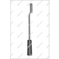 Tandenrasp magnetisch zonder inzet  360mm nr.3 recht