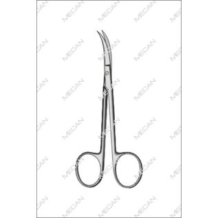 Tandvleesschaar 120mm gebogen