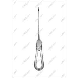 Ligament geleider 190mm recht voor 2,7mm gaten