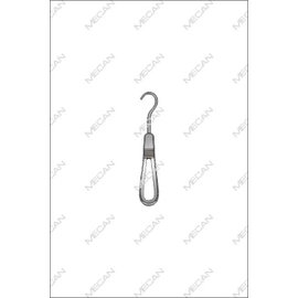 Ligament geleider 20mm, 165mm Zeer kleine gebogen ligament geleider