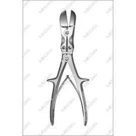 Botkniptang Stille-Liston 270mm Recht