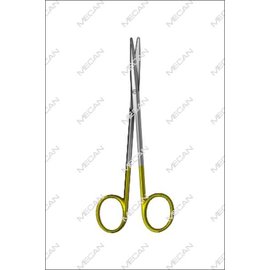 Prep. Schaar Metzenbaum fino 145mm gebogen TC, Aesculap