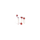 Sarstedt buisje 1.3 ml. EDTA snap on