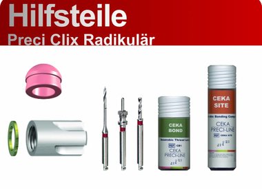 PRECI CLIX RADIKULÄR - Hilfsteile