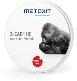 METOXIT Z-CAD® HD - 98.5x20mm