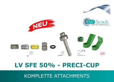 PRECI-CUP - LV SFE 50%: Komplett-Attachments