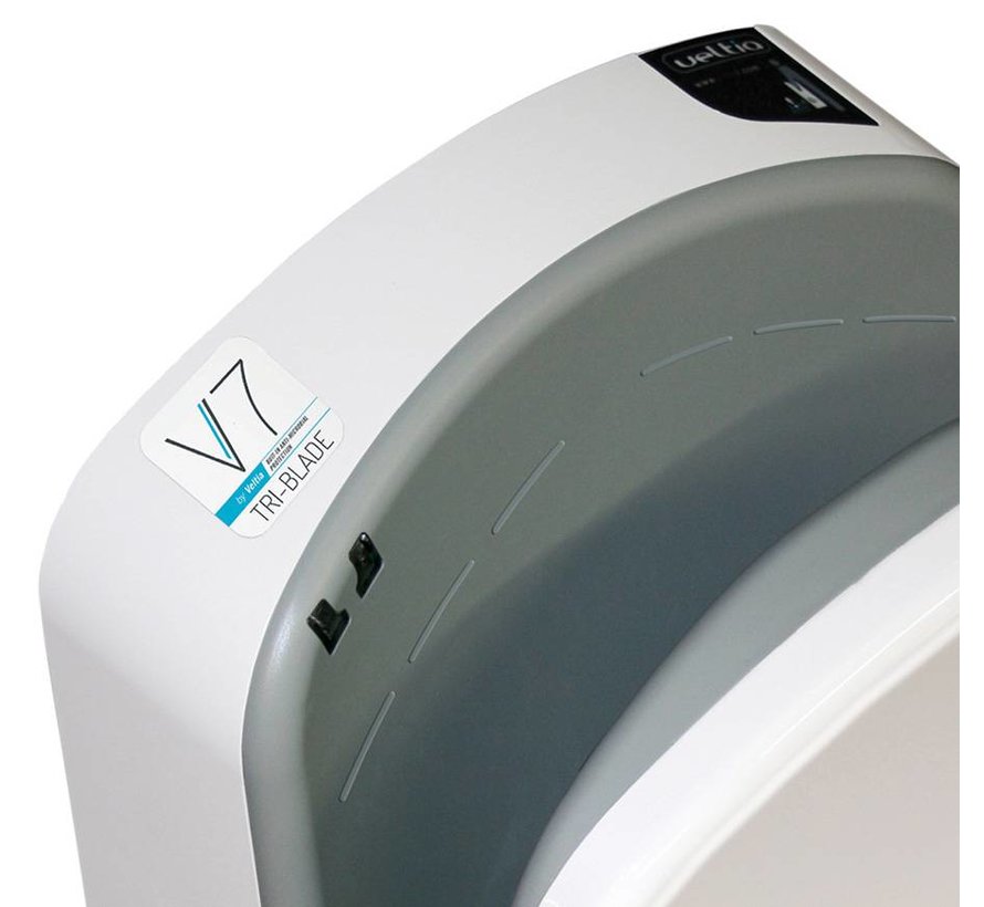Tri-Blade Seche-Main Blanc