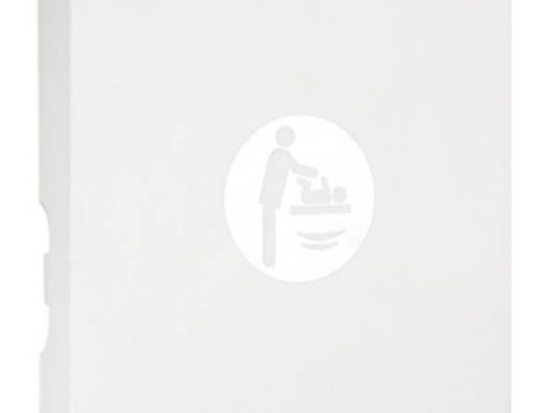 Mediclinics Babyverschoontafel verticaal wit