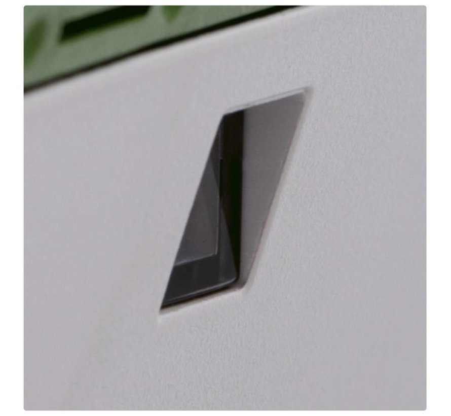 Sèche-mains en acier inoxydable Twinflow