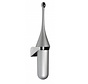 PlastiQline toilet brush holder plastic stainless steel look
