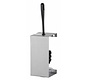 Basicline toiletborstelhouder RVS