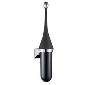 PlastiQline Exclusive Porte brosse de toilette noir