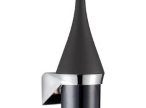 PlastiQline Exclusive Toilet brush holder black