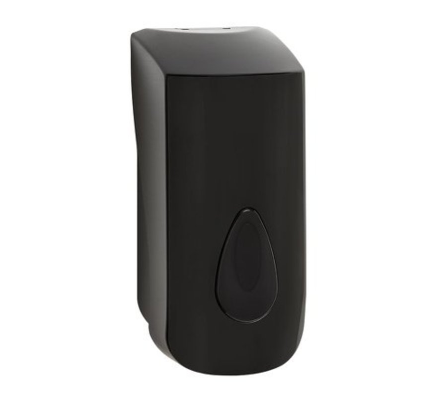 Foam soap dispenser 900 ml plastic black refillable