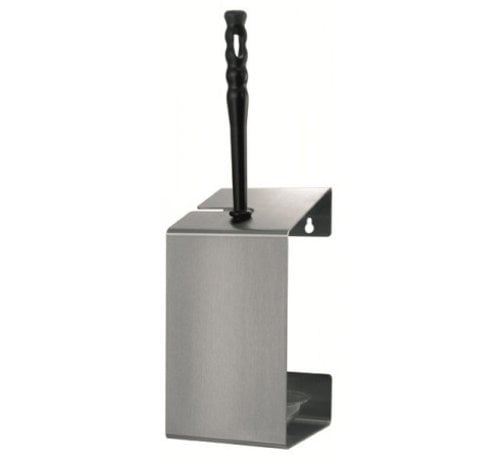 MediQo-line Porte-brosse de toilette en acier inoxydable
