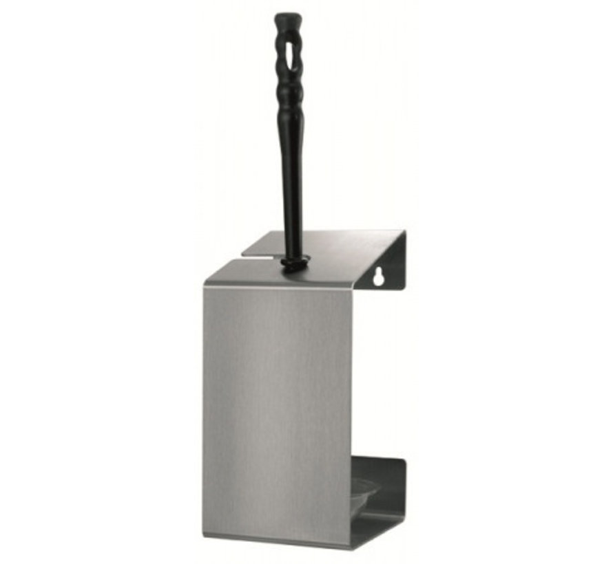 Toilet brush holder stainless steel