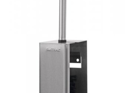 SanTRAL Toilet brush holder semi-closed