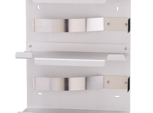 MediQo-line Glove dispenser duo aluminum