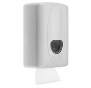 PlastiQline 2020 Toilet tissue dispenser plastic white