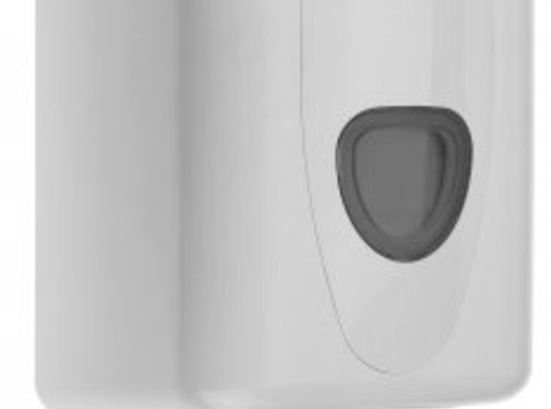 PlastiQline 2020 Distributeur de rouleaux de nettoyage mini en plastique blanc