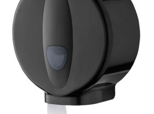 PlastiQline 2020 Jumboroldispenser mini kunststof zwart