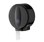 Distributeur de petits rouleaux mini en plastique noir
