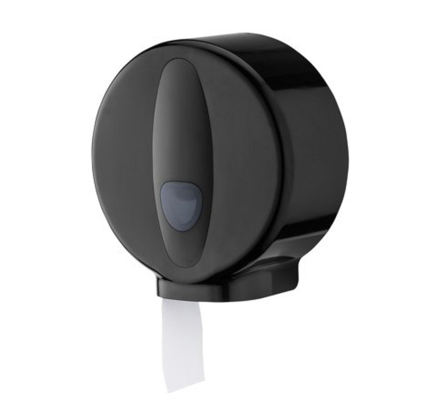 Distributeur de petits rouleaux mini en plastique noir