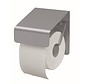 Porte rouleau de papier toilette inox
