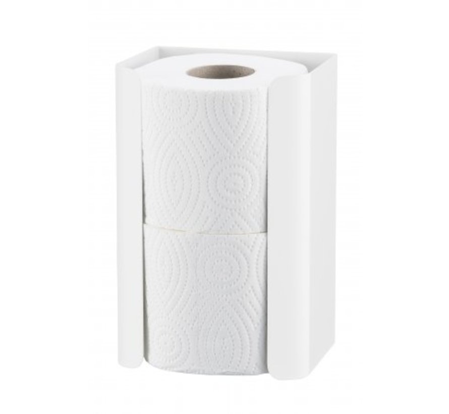 Spare roll holder duo white