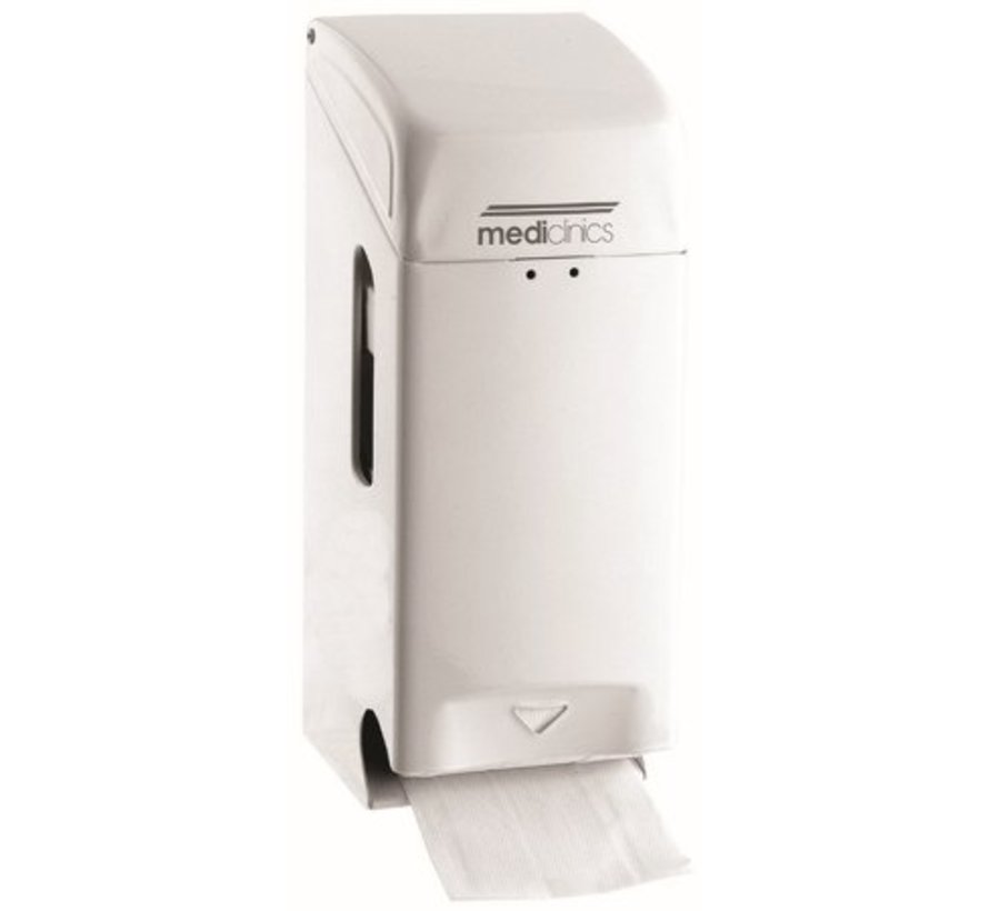 Support à 2 rouleaux blanc