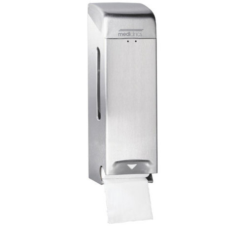 Mediclinics 3-roll holder stainless steel