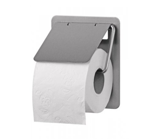 SanTRAL Toilet roll holder 1-roll stainless steel