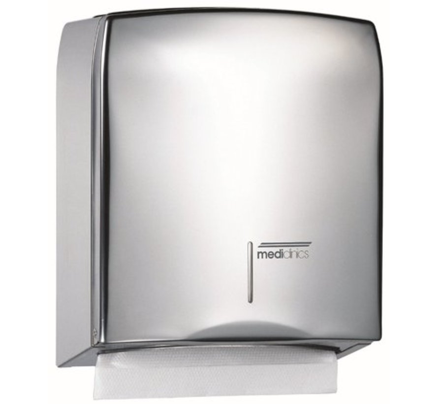 Mediclinics hand towel dispenser high-gloss